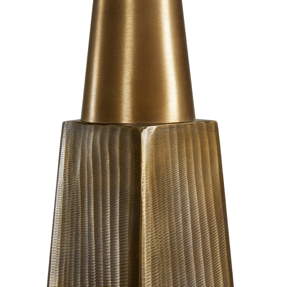 Mya pillar holders: Antique Brass (set of 3)